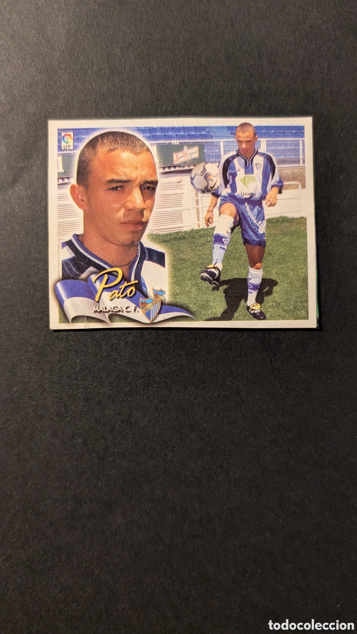 Fu&szlig;ball-Sticker: PATO MALAGA FICHAJE 7 LIGA ESTE 2000/01 00 01 RECORTADO