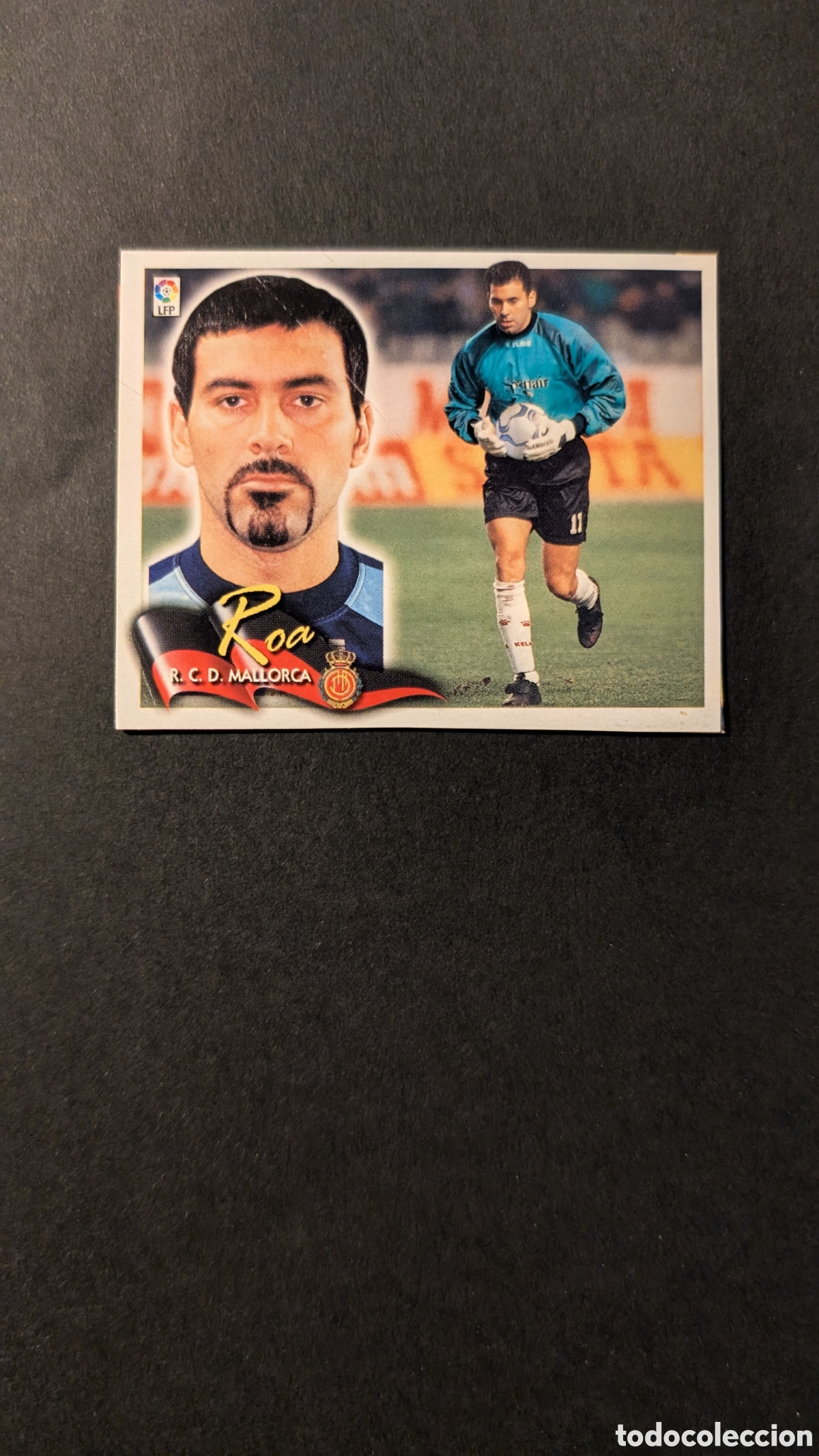 Fu&szlig;ball-Sticker: ROA MALLORCA FICHAJE 9 LIGA ESTE 2000/01 00 01 RECORTADO