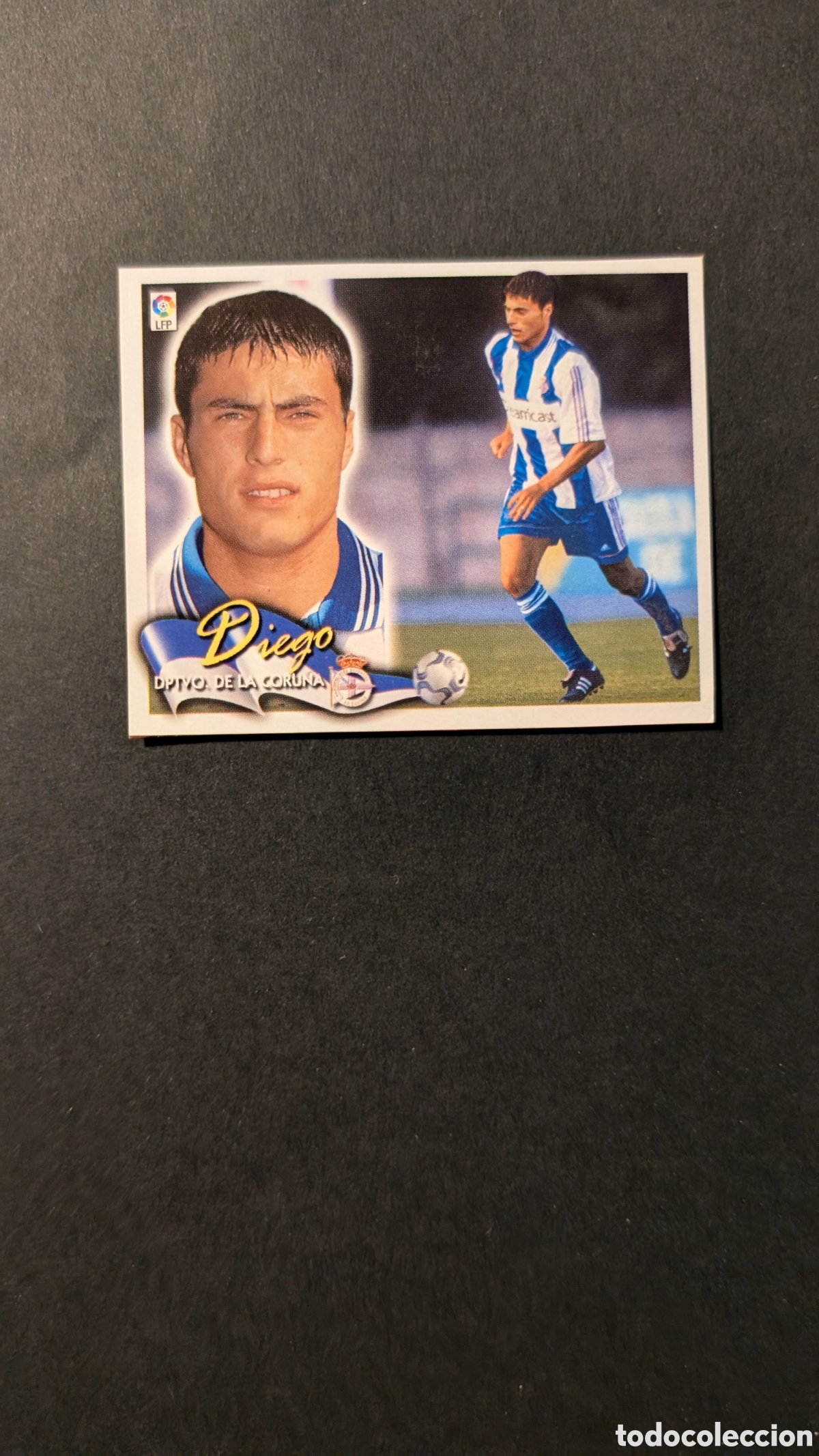 Fu&szlig;ball-Sticker: DIEGO DEPORTIVO FICHAJE 29 LIGA ESTE 2000/01 00 01 RECORTADO