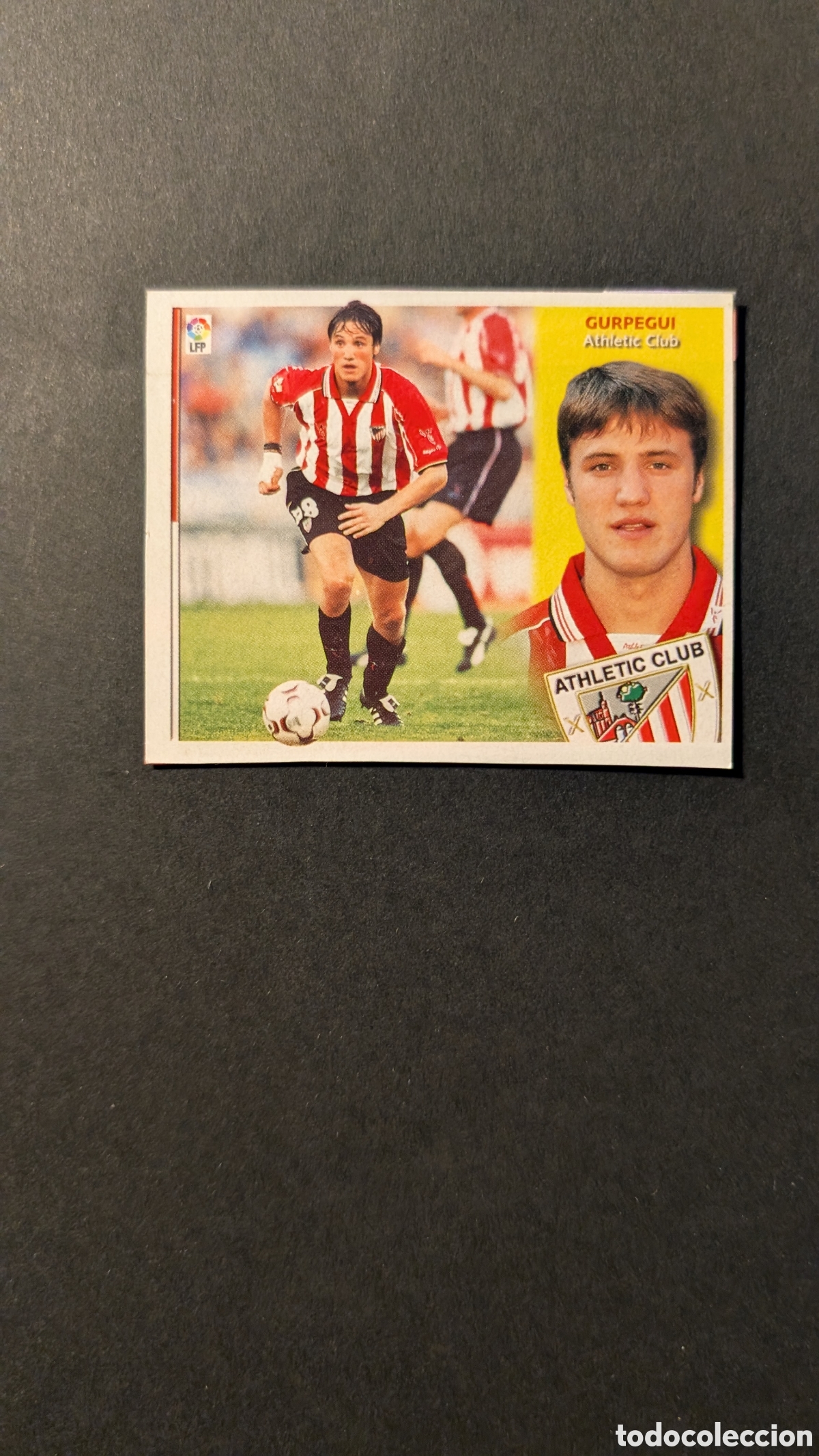 Cromos de F&uacute;tbol: GURPEGUI BILBAO COLOCA LIGA ESTE 2002/03 02 03 RECORTADO