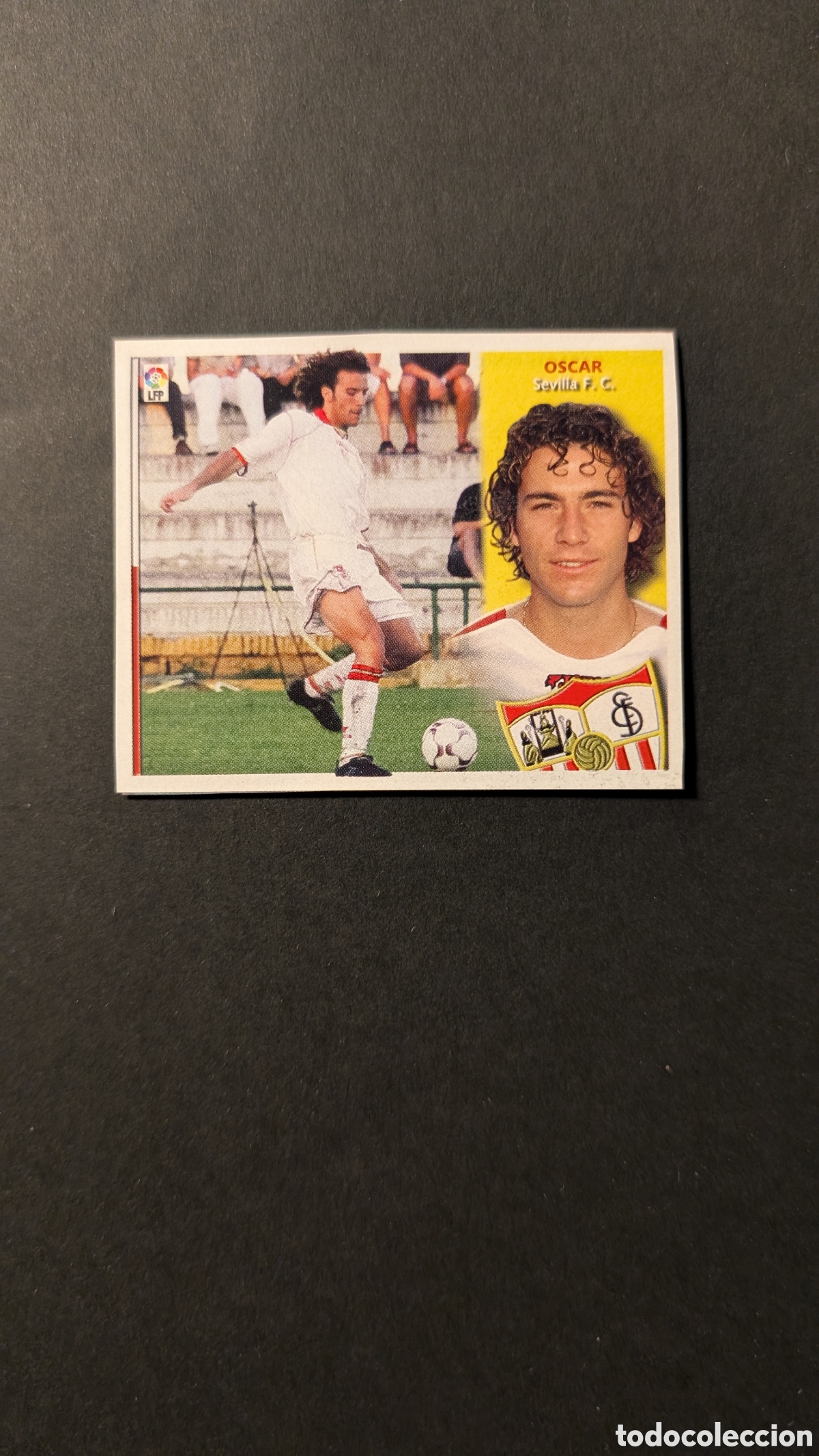 Fu&szlig;ball-Sticker: OSCAR SEVILLA COLOCA LIGA ESTE 2002/03 02 03 RECORTADO