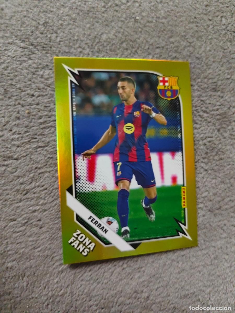 Cromos de F&uacute;tbol: KO42 42 PANINI CLUB BARCELONA 25 26 FERRAN ZONA FANS GOLD KROMIX 2025 2026