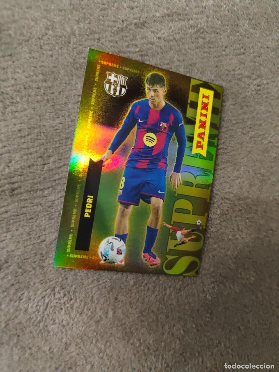 Cromos de F&uacute;tbol: S1 PANINI CLUB BARCELONA 25 26 PEDRI SUPREME 2025 2026