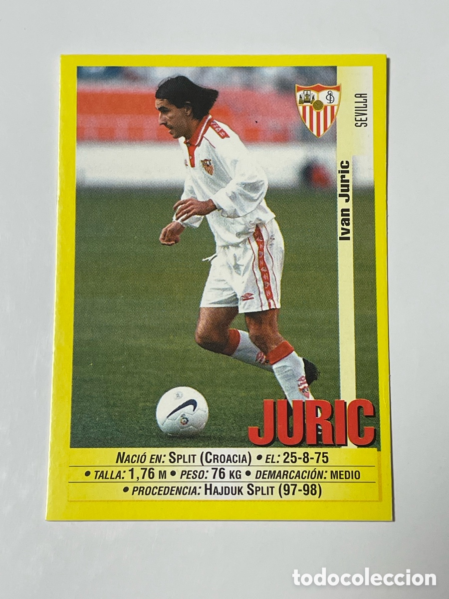 Cromos de F&uacute;tbol: Ivan Juric Sevilla Panini 1999/2000 #373