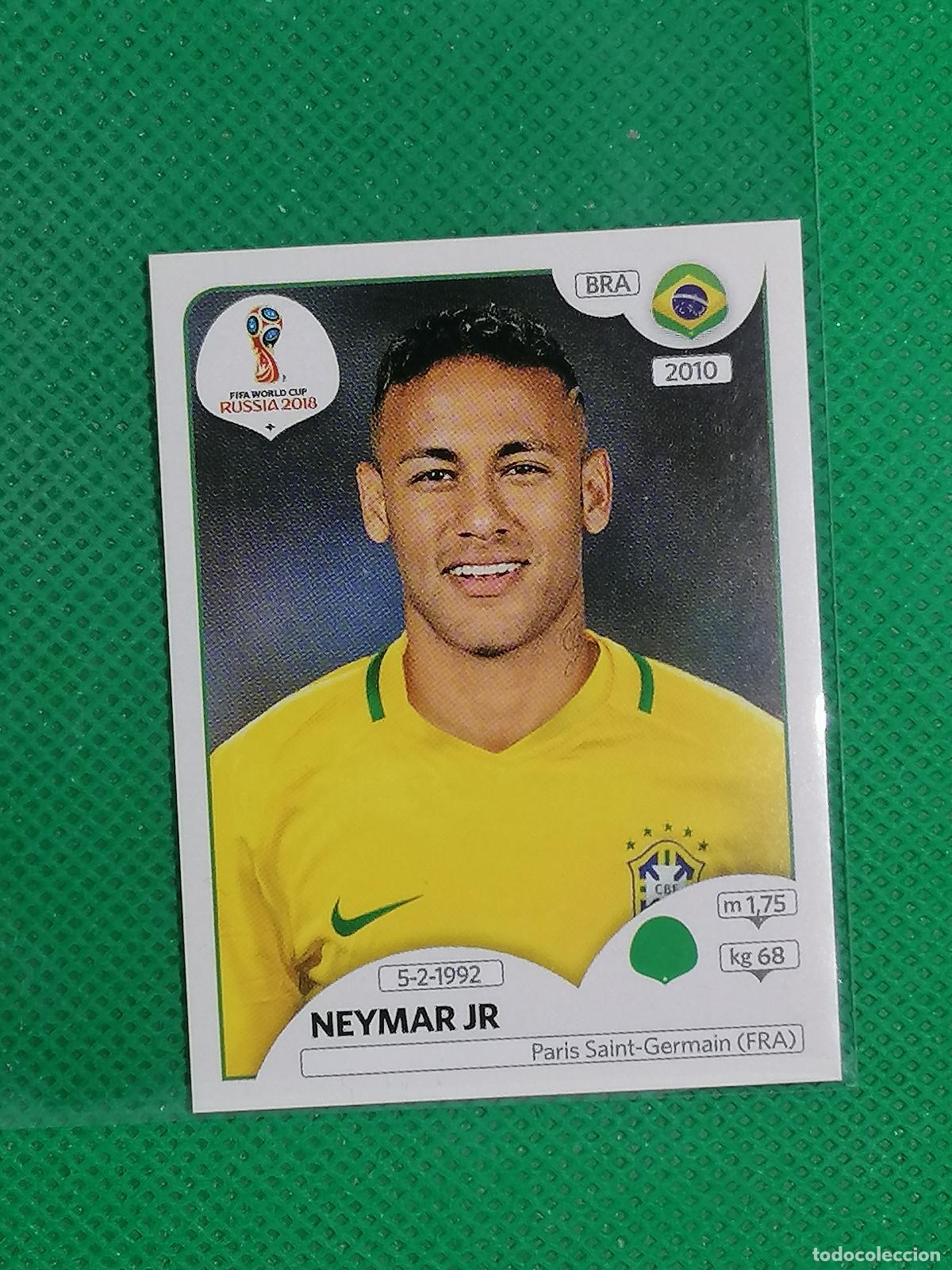Cromos de F&uacute;tbol: 371 BRA NEYMAR JR BRASIL ⚽ PANINI FIFA MUNDIAL RUSSIA WORLD CUP 18 2018 STICKER ⚽