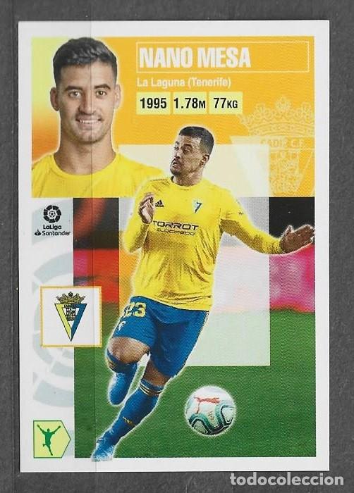 Fu&szlig;ball-Sticker: Liga este 20/21 - Nano Mesa - N&ordm; 15 - C&aacute;diz C.F