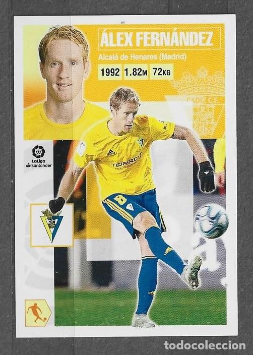 Cromos de F&uacute;tbol: Liga este 20/21 - &Aacute;lex Fern&aacute;ndez - N&ordm; 12 - C&aacute;diz C.F