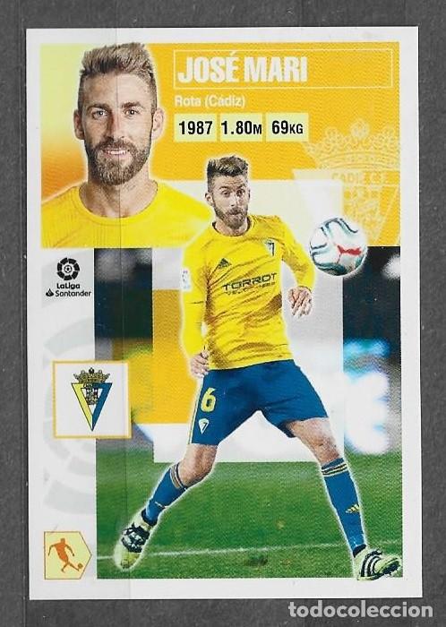 Cromos de F&uacute;tbol: Liga este 20/21 - Jos&eacute; Mari - N&ordm; 11 - C&aacute;diz C.F