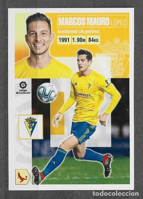 Cromos de F&uacute;tbol: Liga este 20/21 - Marcos Mauro - N&ordm; 7 - C&aacute;diz C.F
