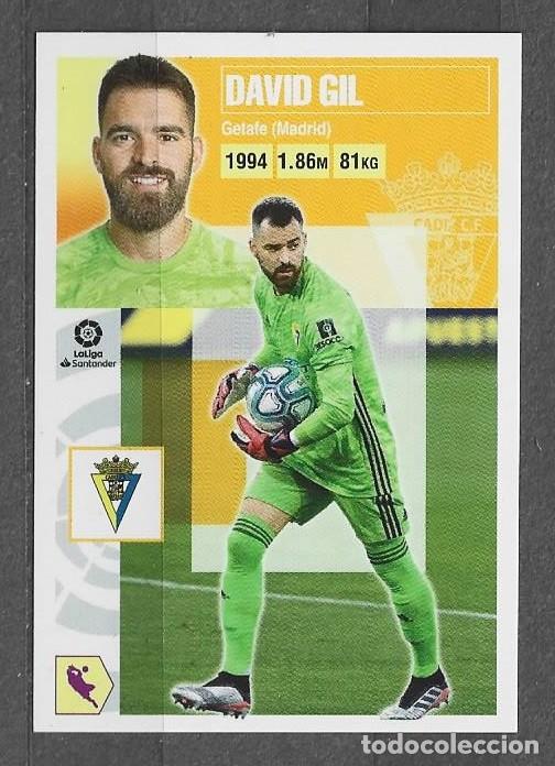Cromos de F&uacute;tbol: Liga este 20/21 - David Gil - N&ordm; 3 - C&aacute;diz C.F