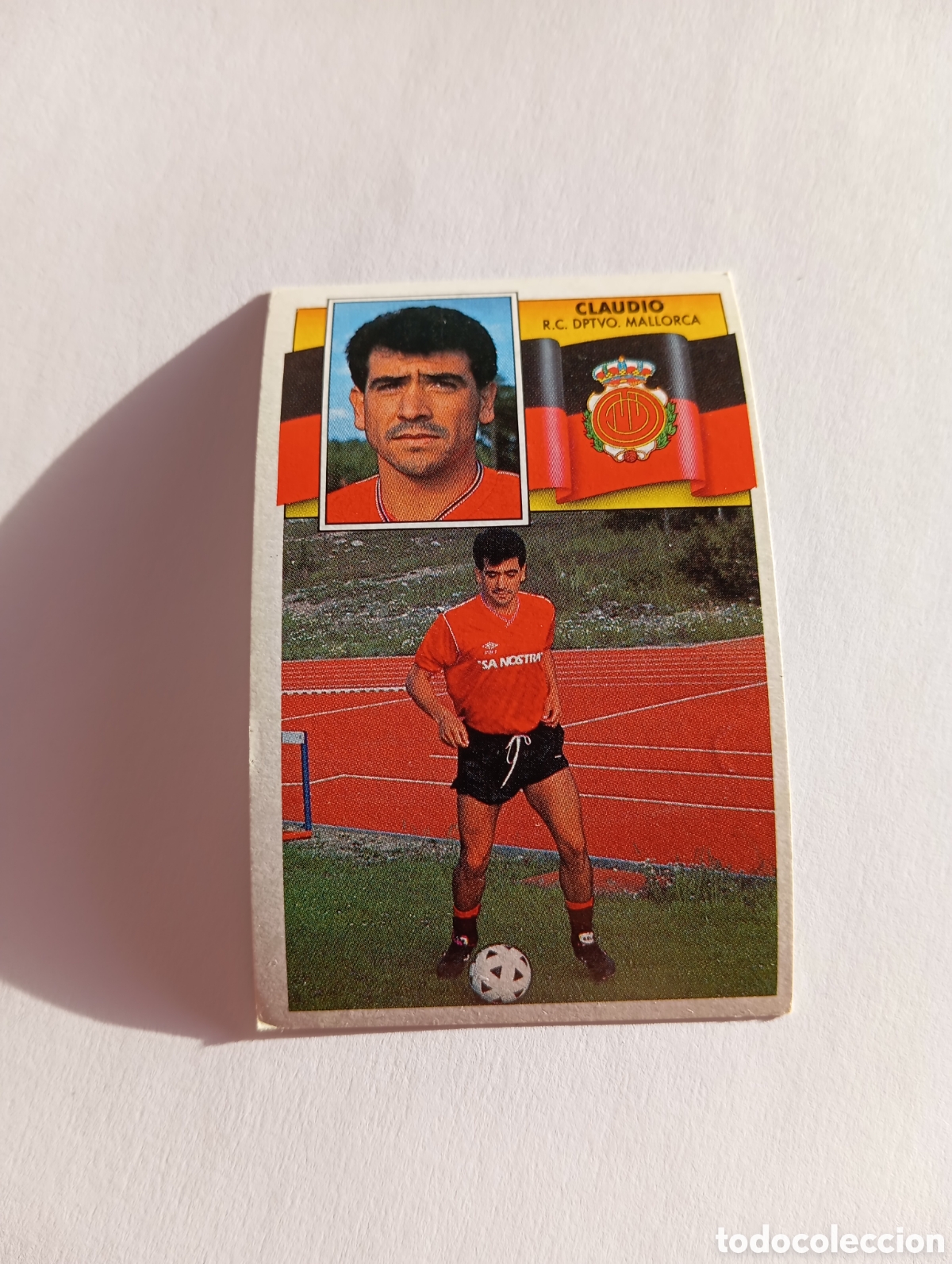 Cromos de F&uacute;tbol: CLAUDIO Mallorca Liga Este 1990 1991 Panini 90 91 NUEVO SIN PEGAR