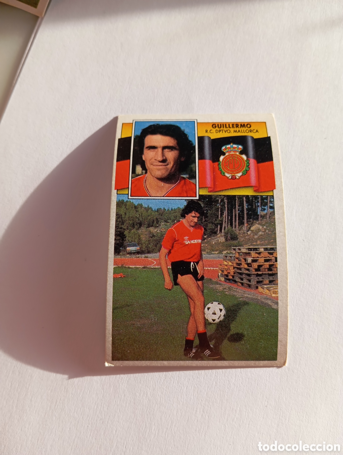 Cromos de F&uacute;tbol: GUILLERMO Mallorca Liga Este 1990 1991 Panini 90 91 NUEVO SIN PEGAR