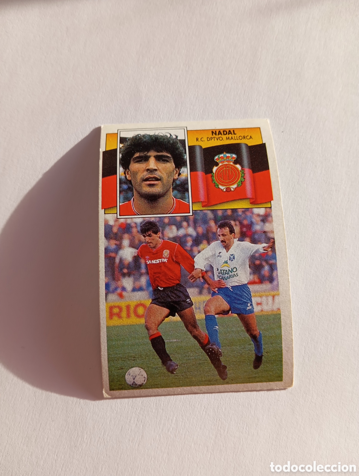 Cromos de F&uacute;tbol: NADAL Mallorca Liga Este 1990 1991 Panini 90 91 NUEVO SIN PEGAR