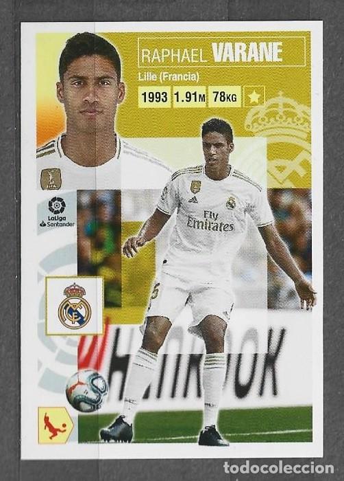Cromos de F&uacute;tbol: Liga este 20/21 - Varane - N&ordm; 5 - Real Madrid
