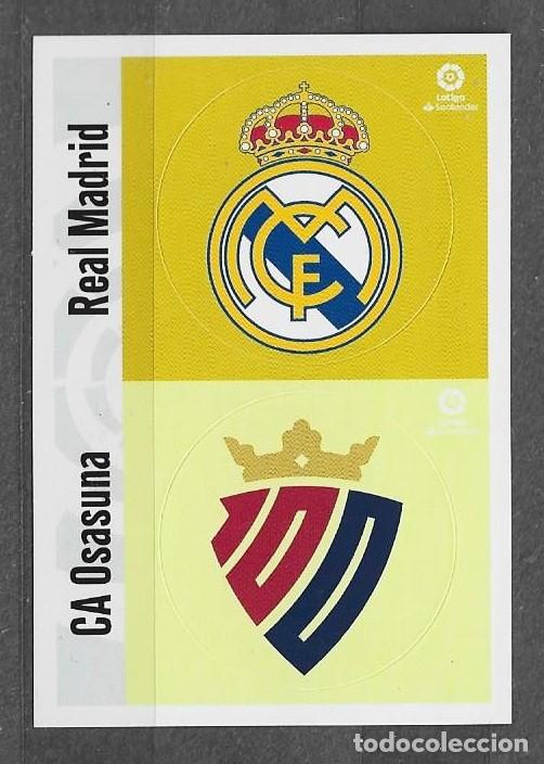 Cromos de F&uacute;tbol: Liga este 20/21 - Real Madrid/Osasuna - Escudos
