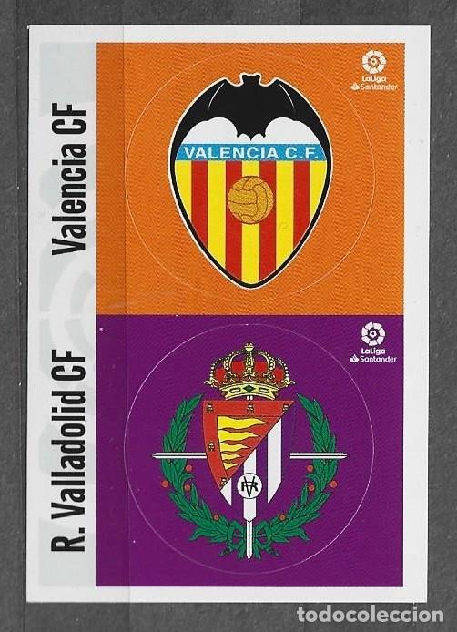 Cromos de F&uacute;tbol: Liga este 20/21 - Valencia/Valladolid - Escudos