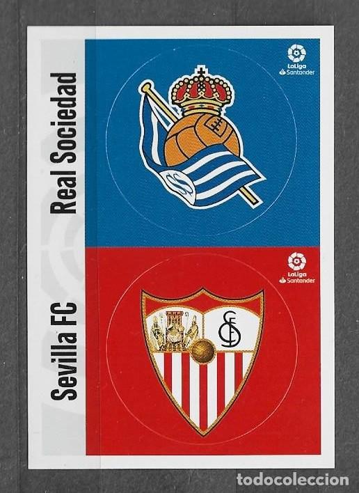 Cromos de F&uacute;tbol: Liga este 20/21 - Sociedad/Sevilla - Escudos