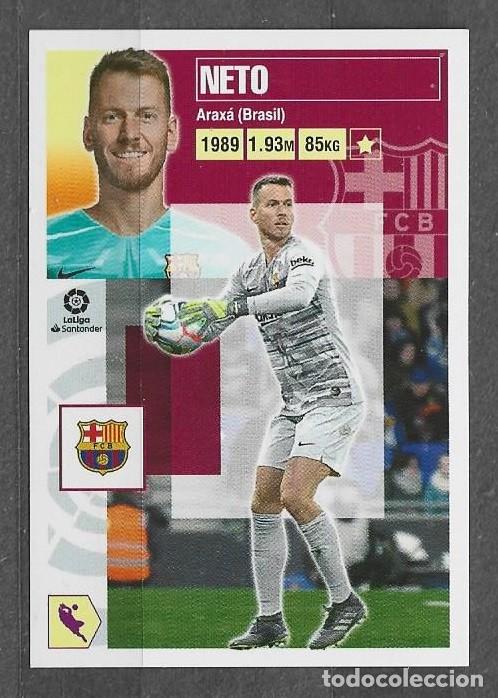 Cromos de F&uacute;tbol: Liga este 20/21 - Neto - N&ordm; 3 - F.C. Barcelona