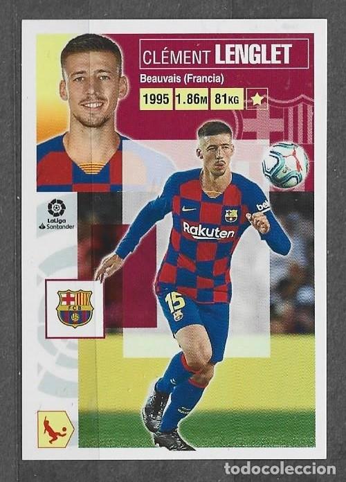 Cromos de F&uacute;tbol: Liga este 20/21 - Lenglet - N&ordm; 6 - F.C. Barcelona