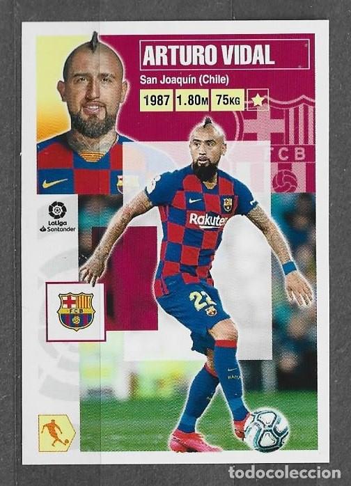 Cromos de F&uacute;tbol: Liga este 20/21 - Arturo Vidal - N&ordm; 14a - F.C. Barcelona