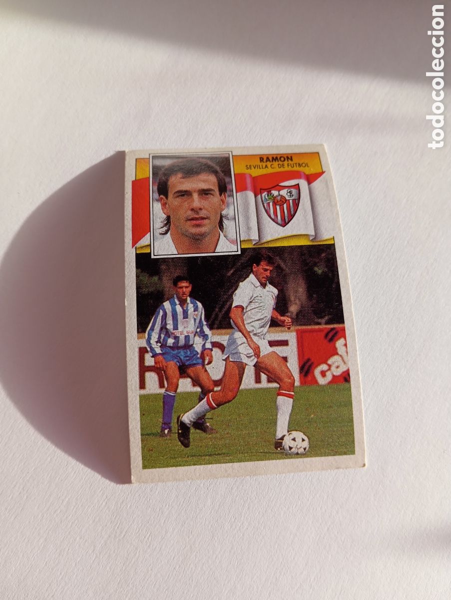 Cartes &agrave; collectionner de Football: RAM&Oacute;N Sevilla Liga Este 1990 1991 Panini 90 91 NUEVO SIN PEGAR