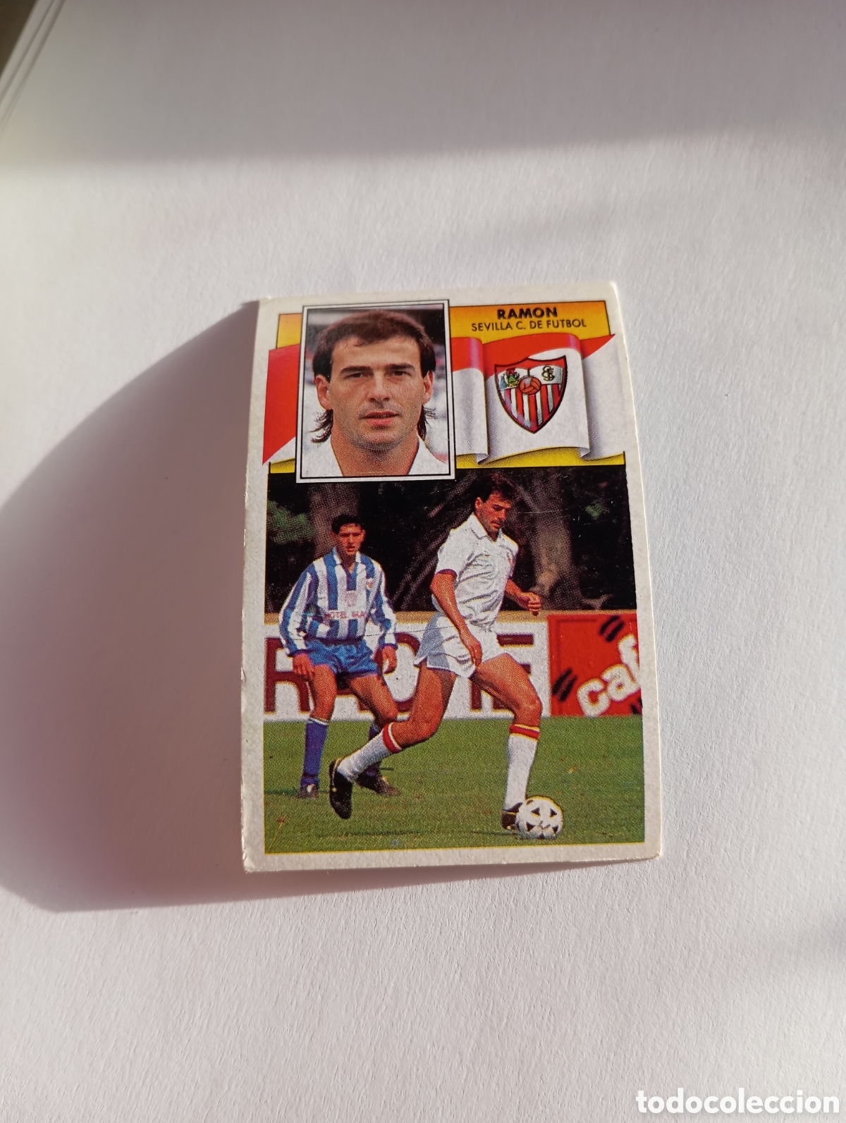 Cromos de F&uacute;tbol: RAM&Oacute;N Sevilla Liga Este 1990 1991 Panini 90 91 NUEVO SIN PEGAR