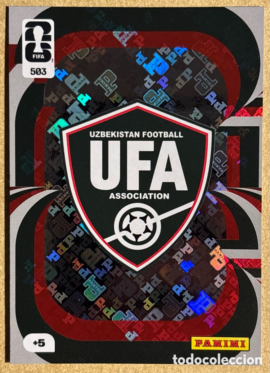 Cromos de F&uacute;tbol: ESCUDO DE UZBEKIST&Aacute;N. CARTA ICON PANINI ADRENALYN XL FIFA WORLD CUP 2026. #503.
