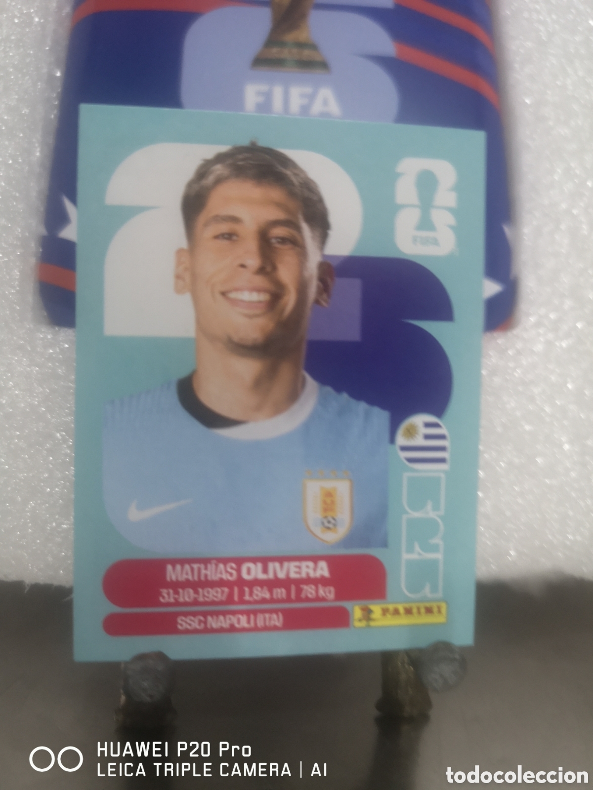 Cromos de F&uacute;tbol: FIFA WORLD CUP MUNDIAL 2026 MATHIAS OLIVERA - URU 7