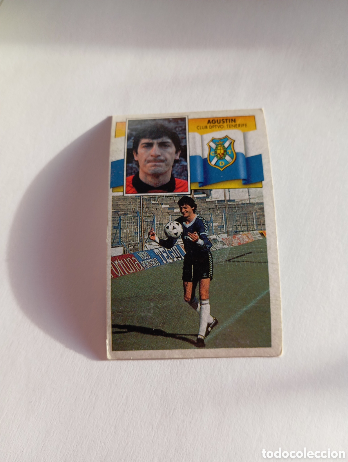 Cromos de F&uacute;tbol: AGUST&Iacute;N Tenerife Liga Este 1990 1991 Panini 90 91 NUEVO SIN PEGAR