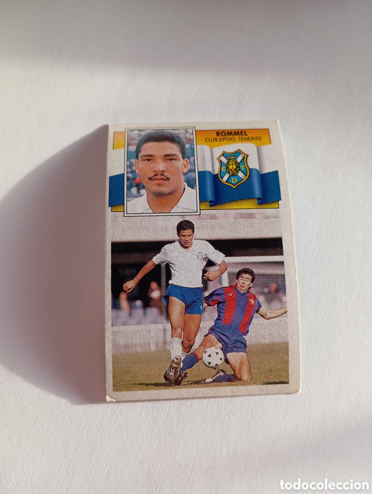 Cromos de F&uacute;tbol: ROMMEL FERN&Aacute;NDEZ Tenerife Liga Este 1990 1991 Panini 90 91 NUEVO SIN PEGAR