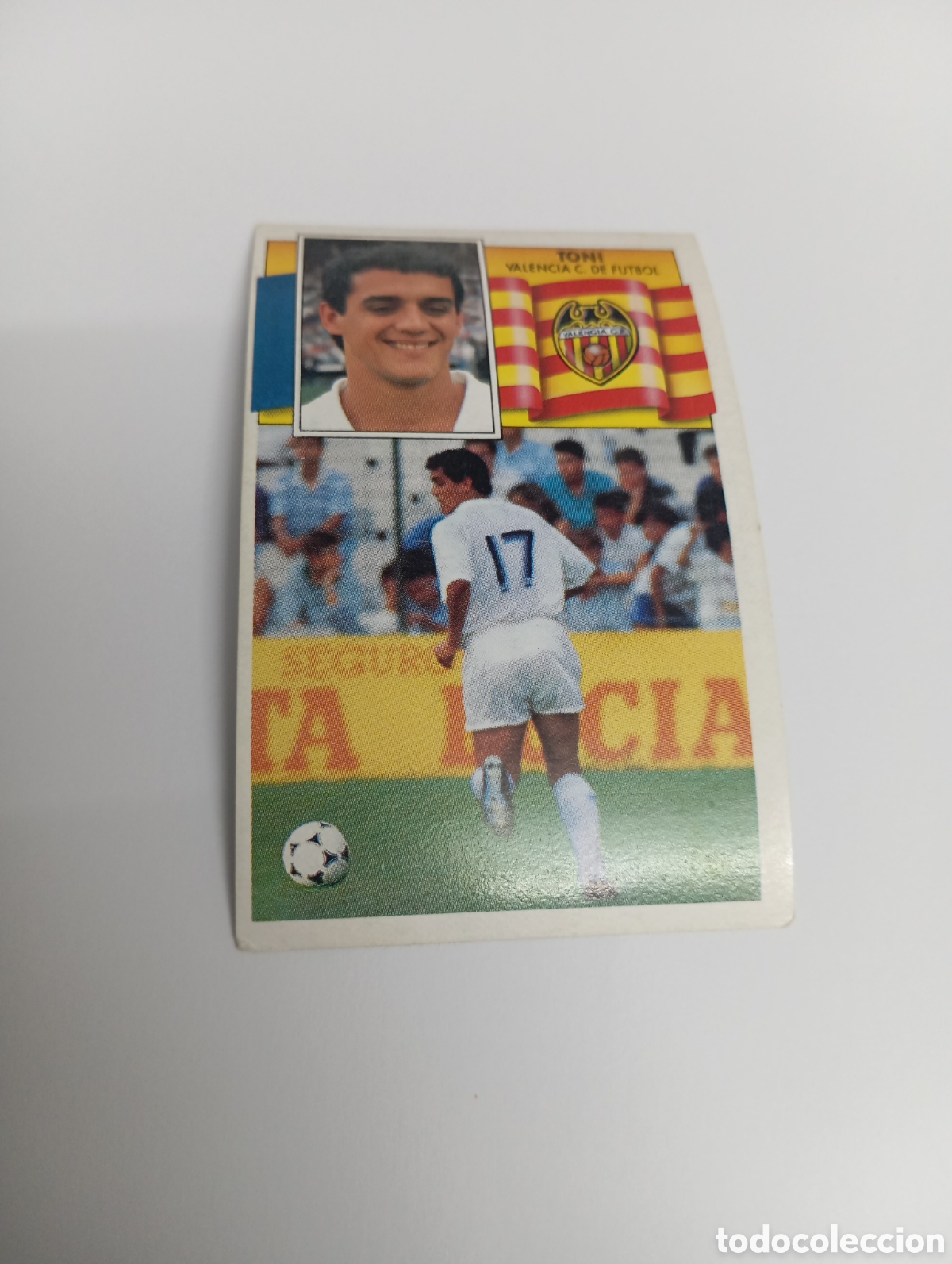 Cromos de F&uacute;tbol: TONI Valencia Liga Este 1990 1991 Panini 90 91 NUEVO SIN PEGAR