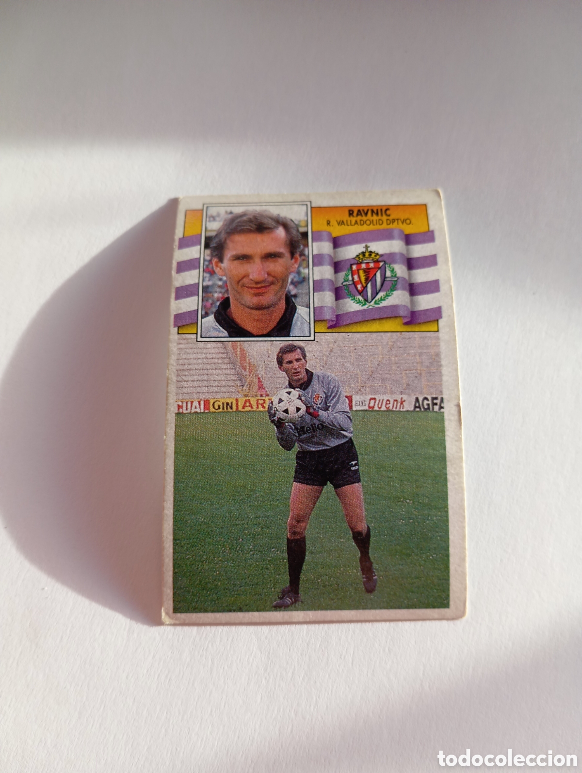 Cromos de F&uacute;tbol: RAVNIC Valladolid Liga Este 1990 1991 Panini 90 91 NUEVO SIN PEGAR