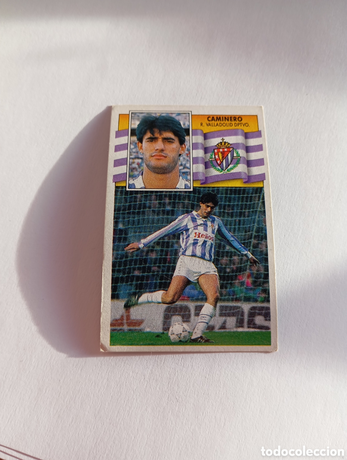 Cromos de F&uacute;tbol: CAMINERO Valladolid Liga Este 1990 1991 Panini 90 91 NUEVO SIN PEGAR