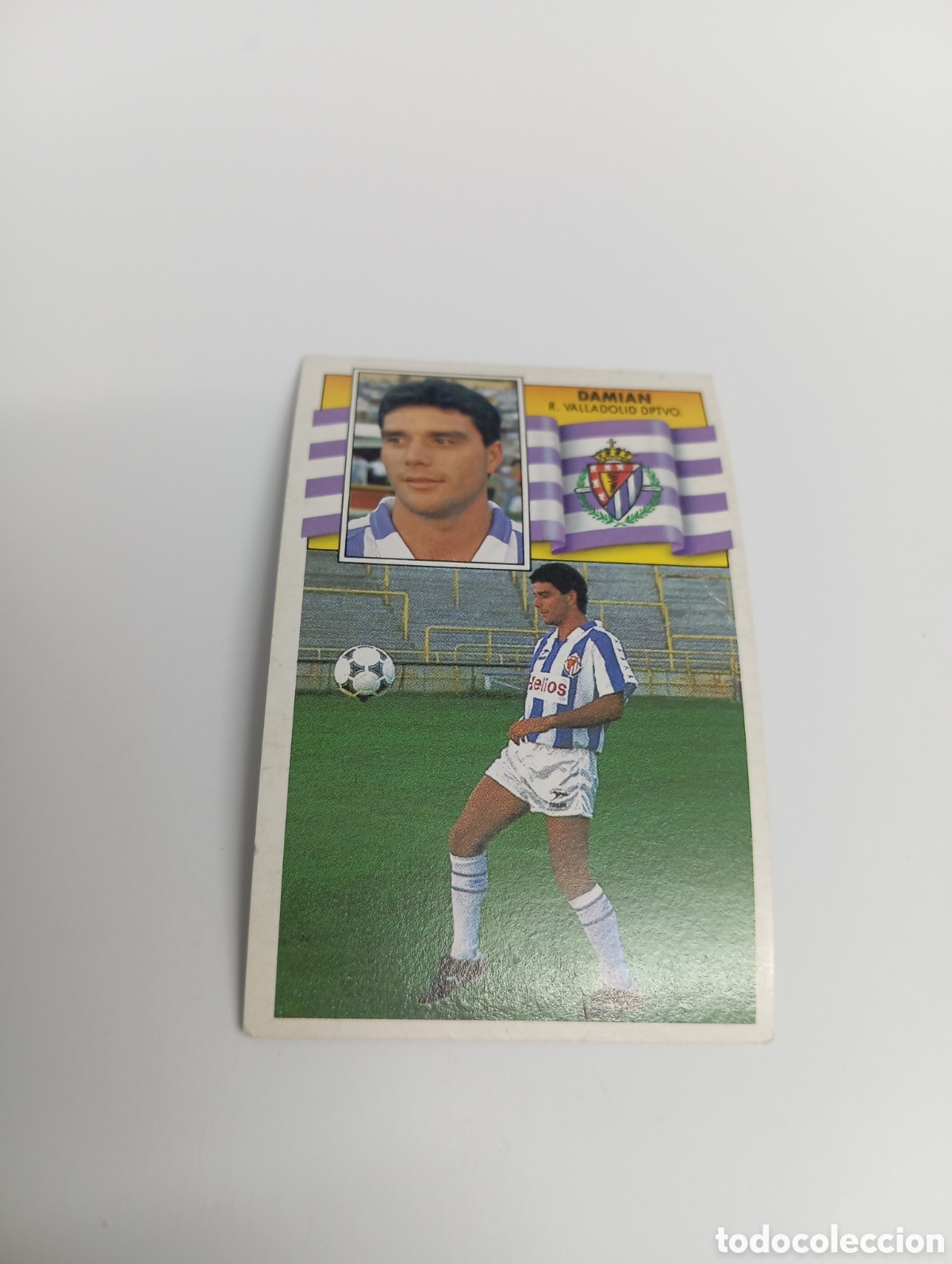 Cromos de F&uacute;tbol: DAMI&Aacute;N Valladolid Liga Este 1990 1991 Panini 90 91 NUEVO SIN PEGAR