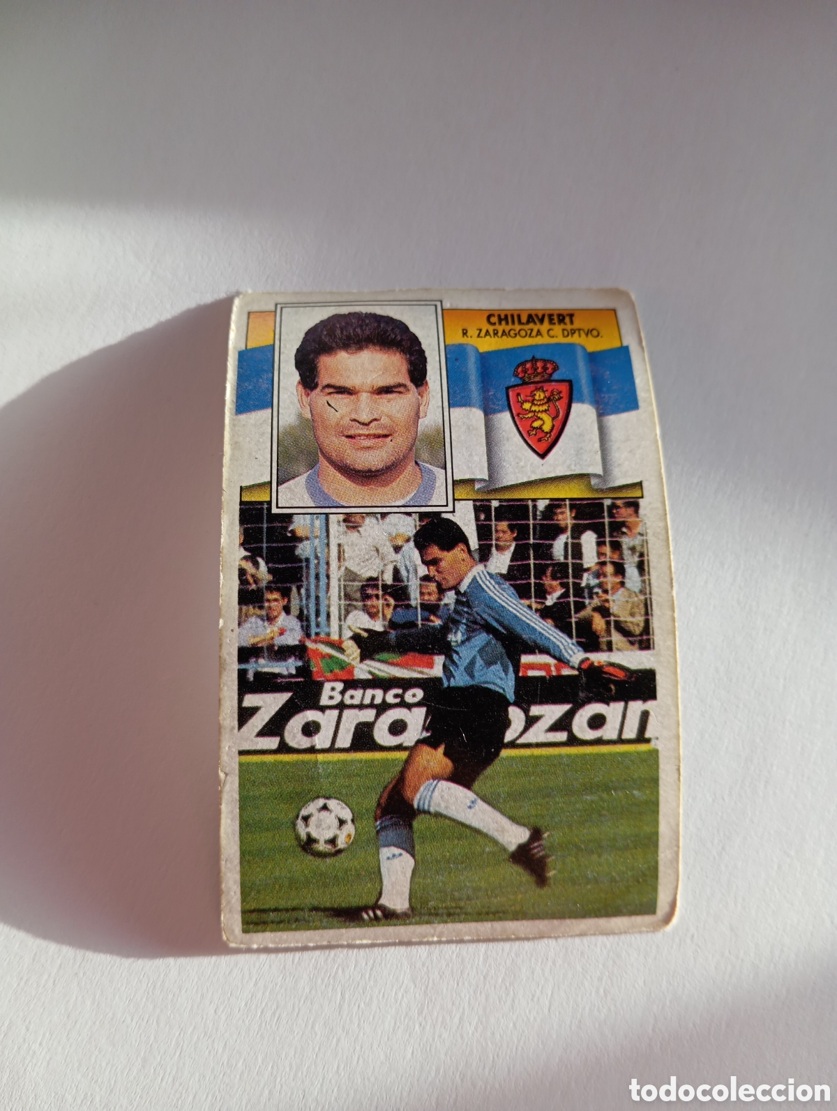 Cromos de F&uacute;tbol: CHILAVERT Zaragoza Liga Este 1990 1991 Panini 90 91 NUEVO SIN PEGAR