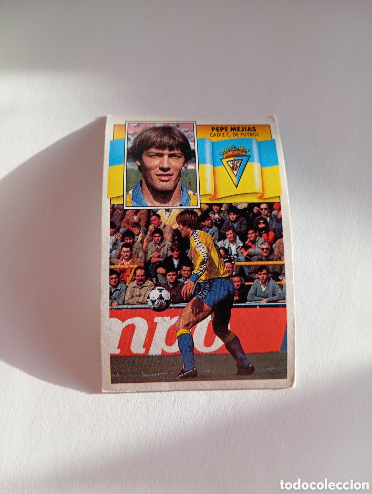 Cromos de F&uacute;tbol: FICHAJE 3 PEPE MEJ&Iacute;AS Liga Este 1990 1991 Panini 90 91 NUEVO SIN PEGAR