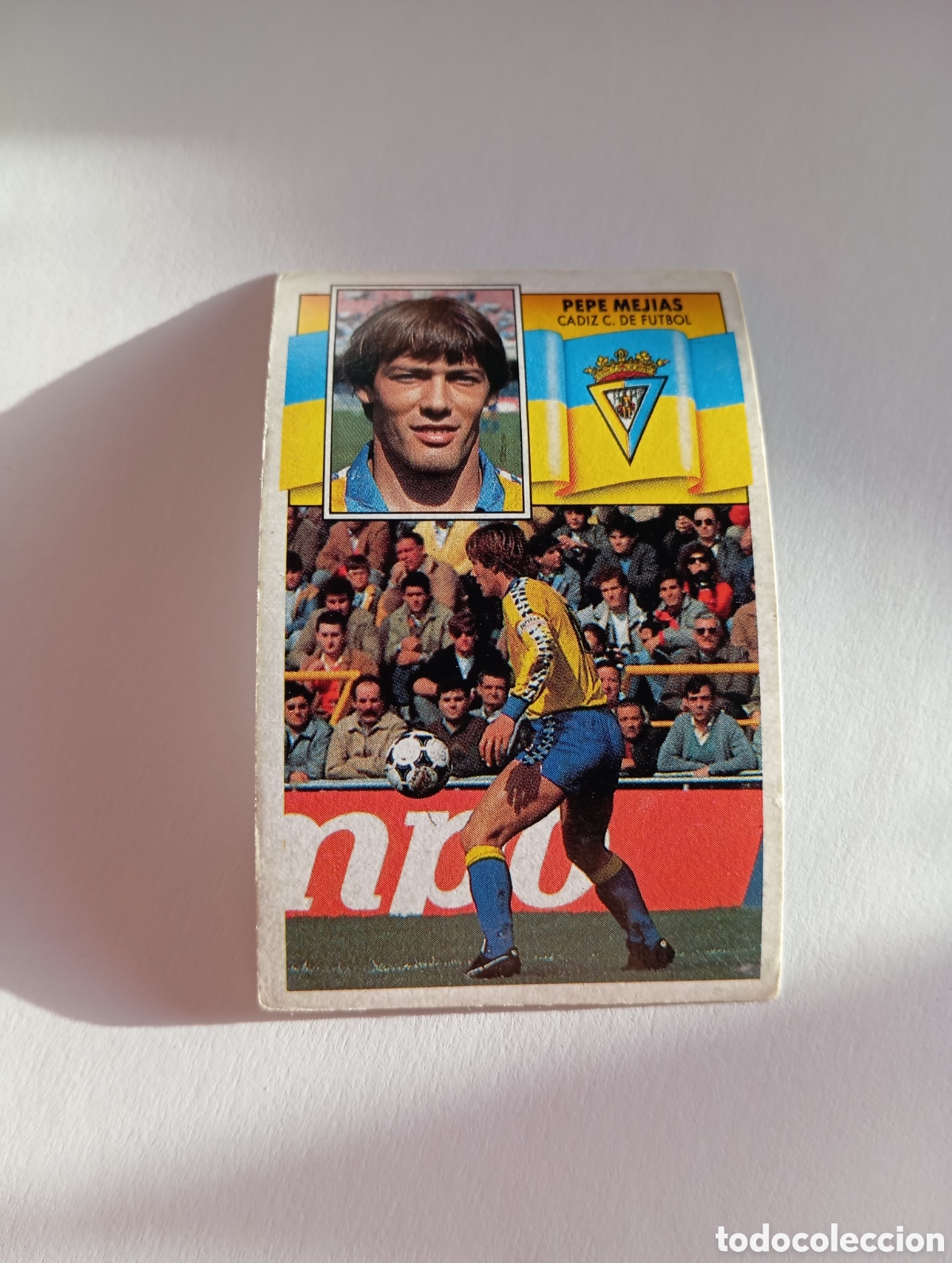 Cromos de F&uacute;tbol: FICHAJE 3 PEPE MEJ&Iacute;AS Liga Este 1990 1991 Panini 90 91 NUEVO SIN PEGAR