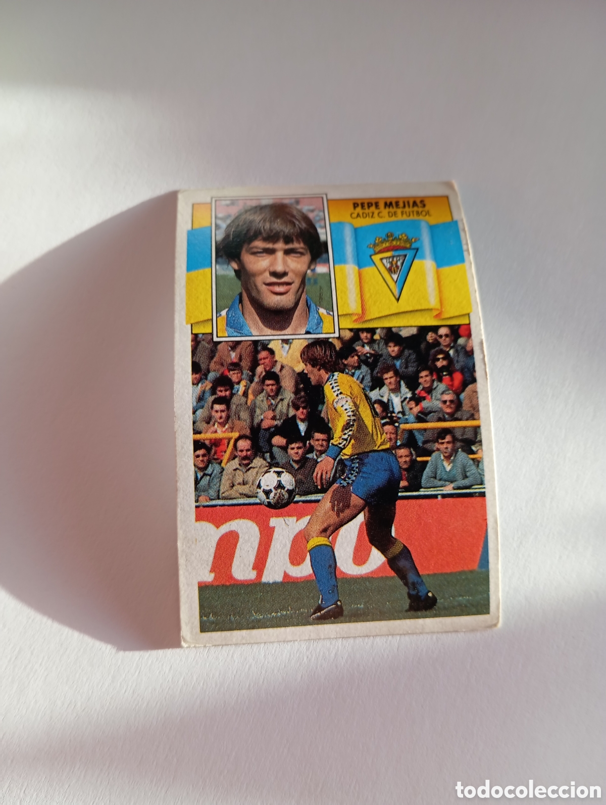 Cromos de F&uacute;tbol: FICHAJE 3 PEPE MEJ&Iacute;AS Liga Este 1990 1991 Panini 90 91 NUEVO SIN PEGAR