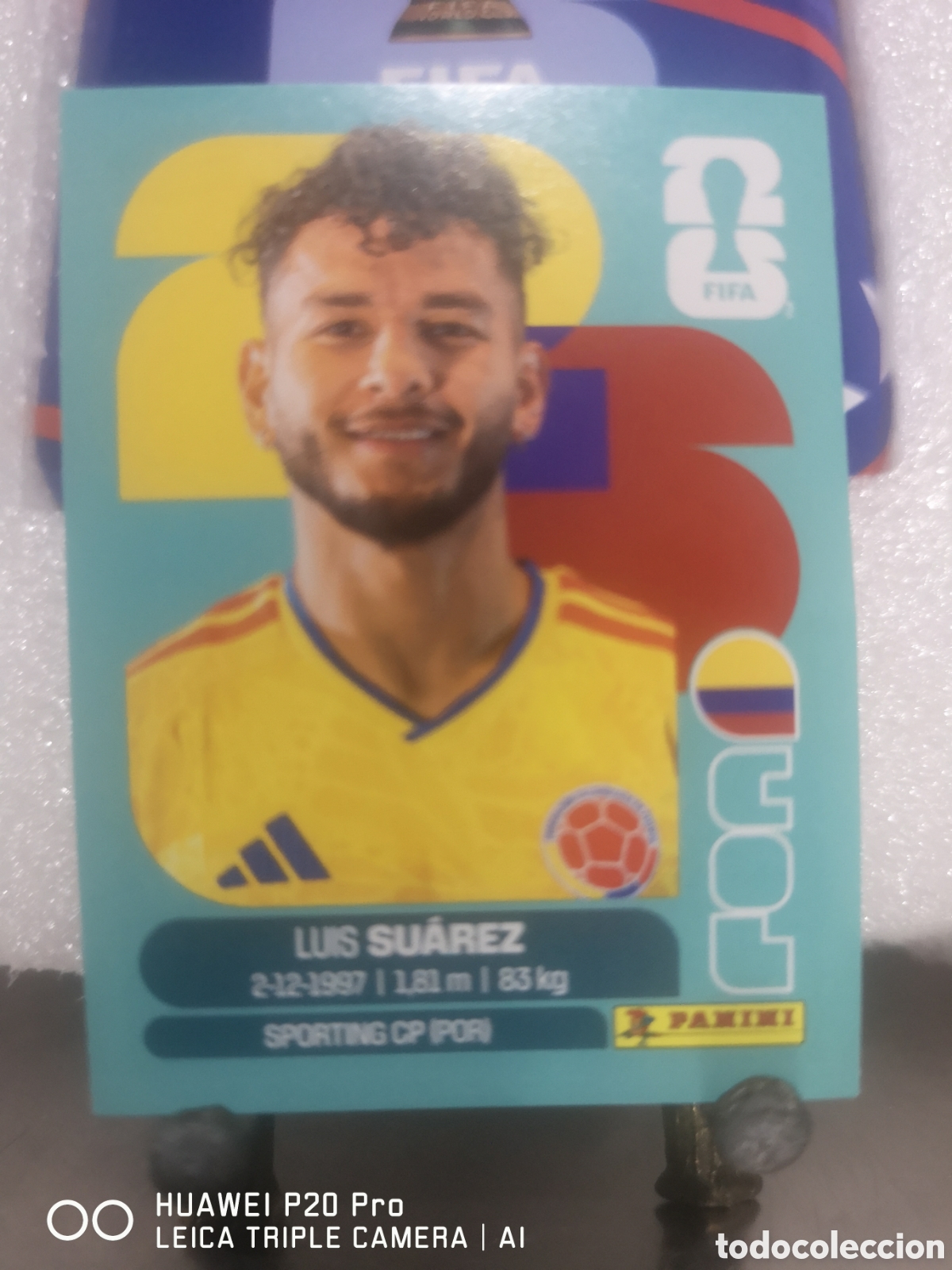 Cromos de F&uacute;tbol: FIFA WORLD CUP MUNDIAL 2026 LUIS SUAREZ - COL 19