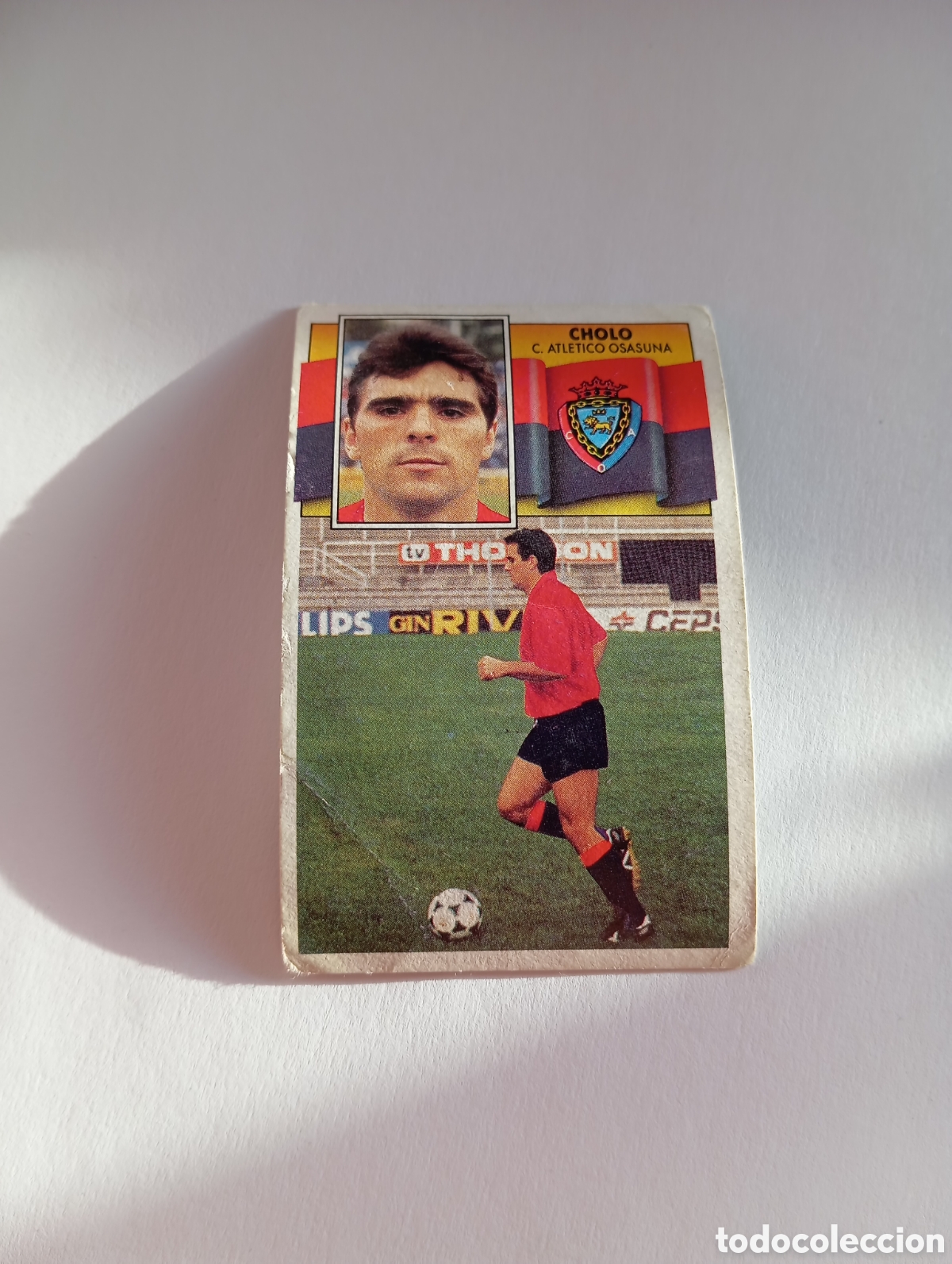 Cromos de F&uacute;tbol: FICHAJE 9 CHOLO Liga Este 1990 1991 Panini 90 91 NUEVO SIN PEGAR
