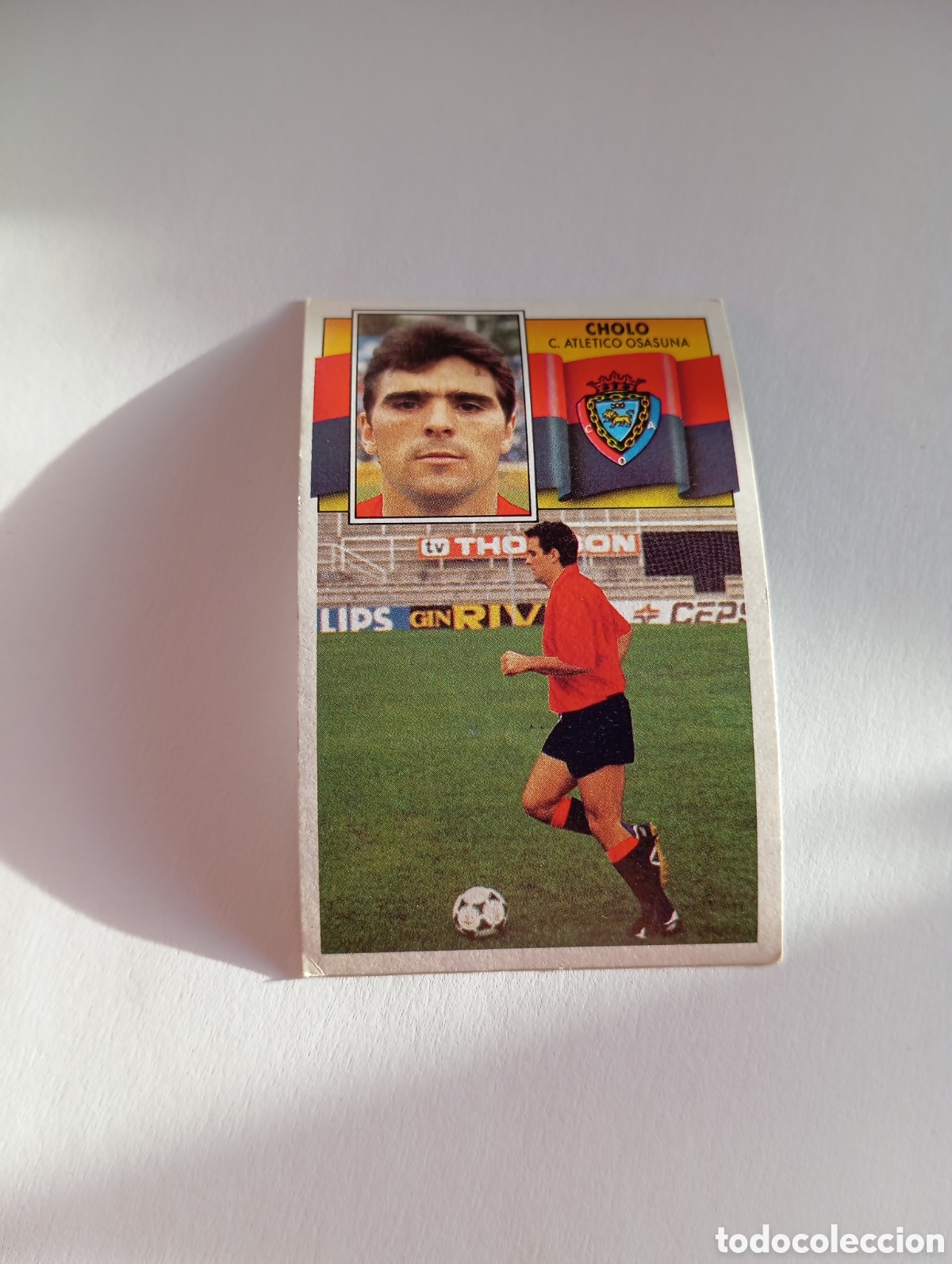 Cromos de F&uacute;tbol: FICHAJE 9 CHOLO Liga Este 1990 1991 Panini 90 91 NUEVO SIN PEGAR