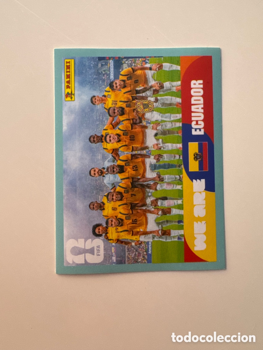Cromos de F&uacute;tbol: Ecuador ECU MUNDIAL FIFA WORLD CUP 2026 STICKER PANINI ECU13 &ndash; Plantilla N&ordm; 13