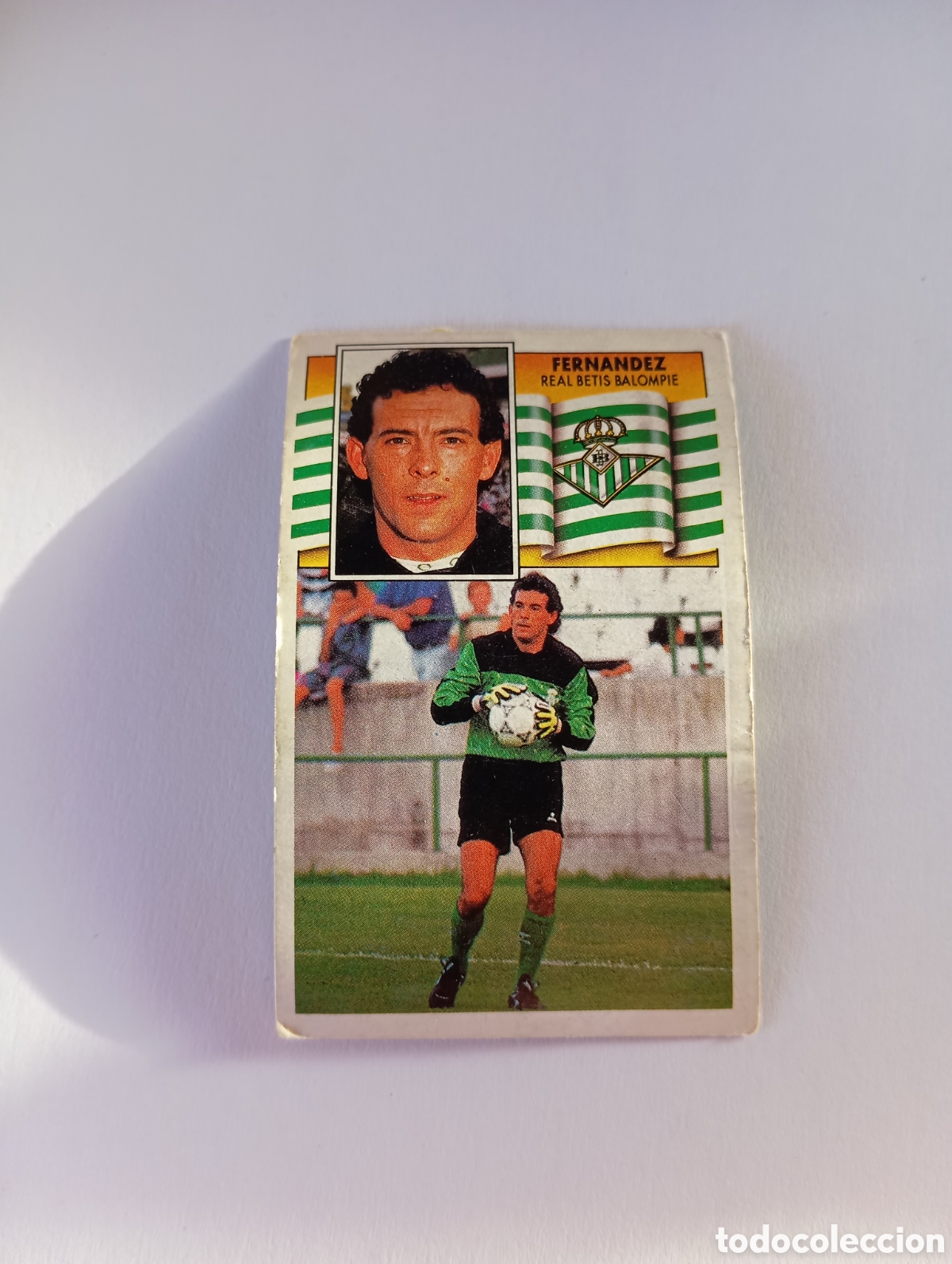 Football Stickers: FICHAJE 15 FERNANDEZ Liga Este 1990 1991 Panini 90 91 RECUPERADO