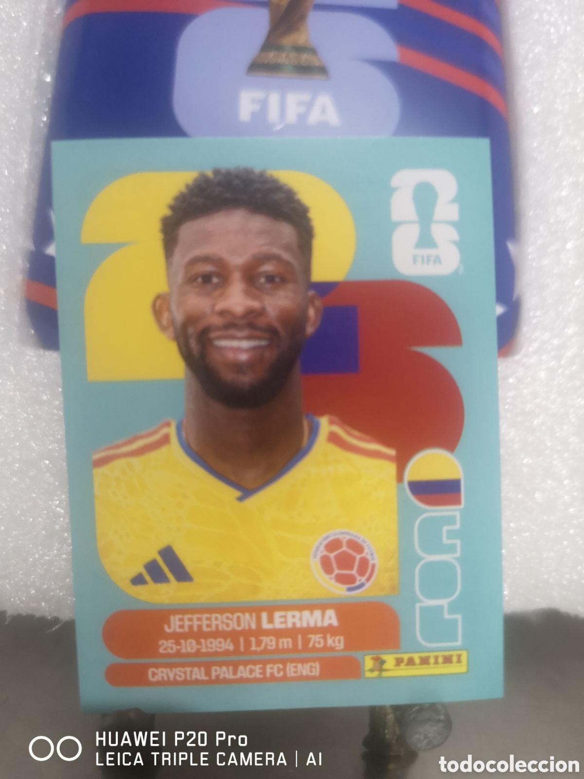 Cromos de F&uacute;tbol: FIFA WORLD CUP MUNDIAL 2026 JEFFERSON LERMA - COL 10
