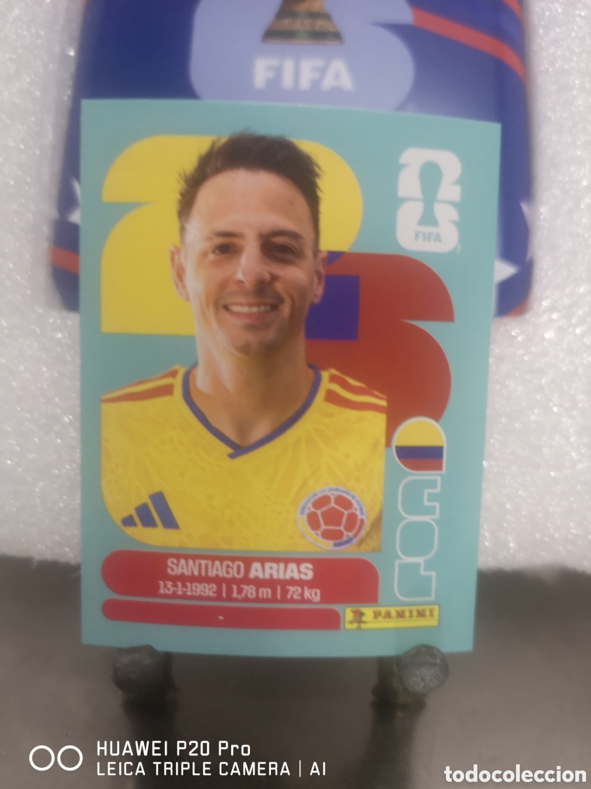 Cromos de F&uacute;tbol: FA WORLD CUP MUNDIAL 2026 SANTIAGO ARIAS - COL 9