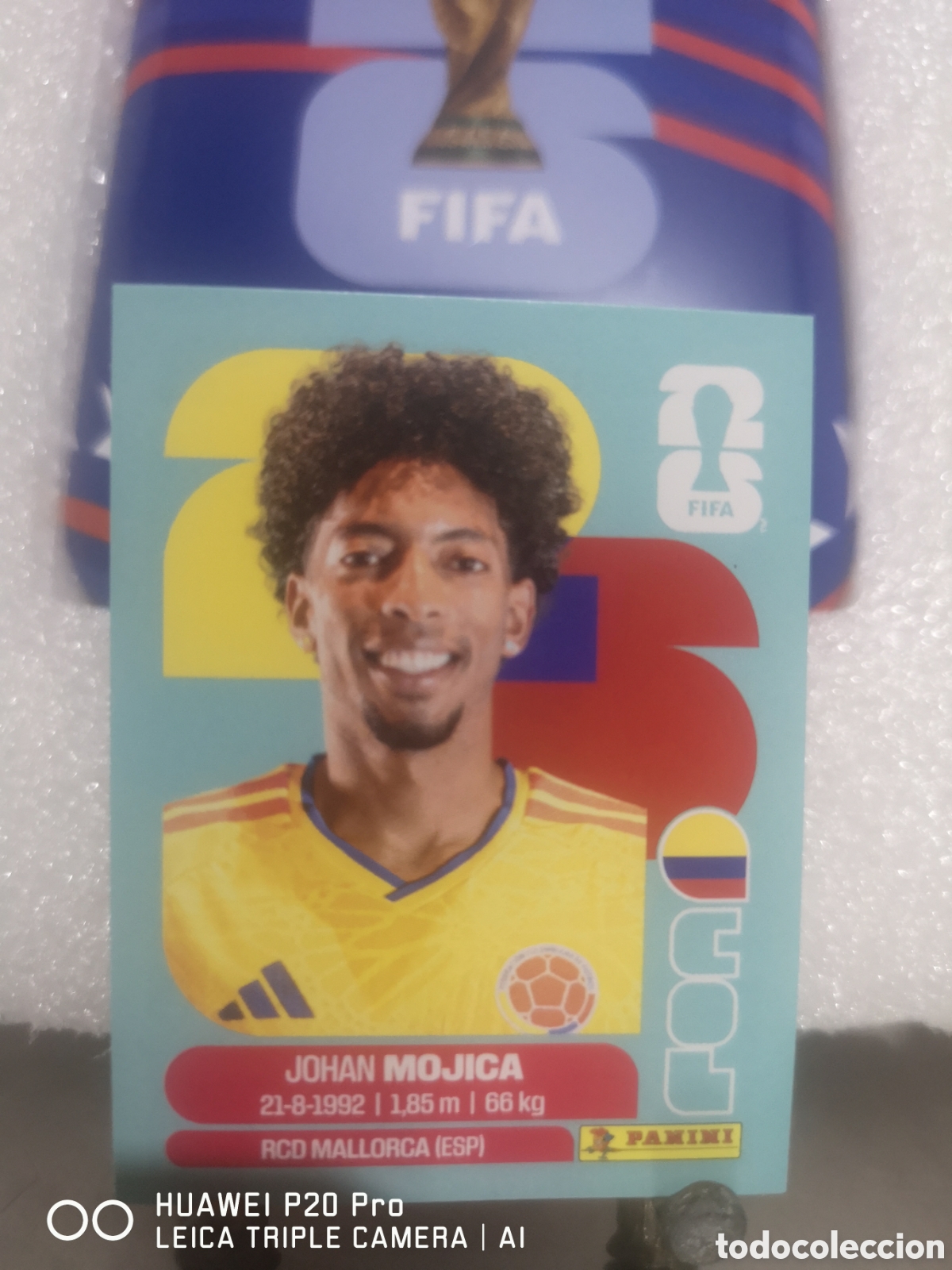 Cromos de F&uacute;tbol: FIFA WORLD CUP MUNDIAL 2026 JOHAN MOJICA - COL 7