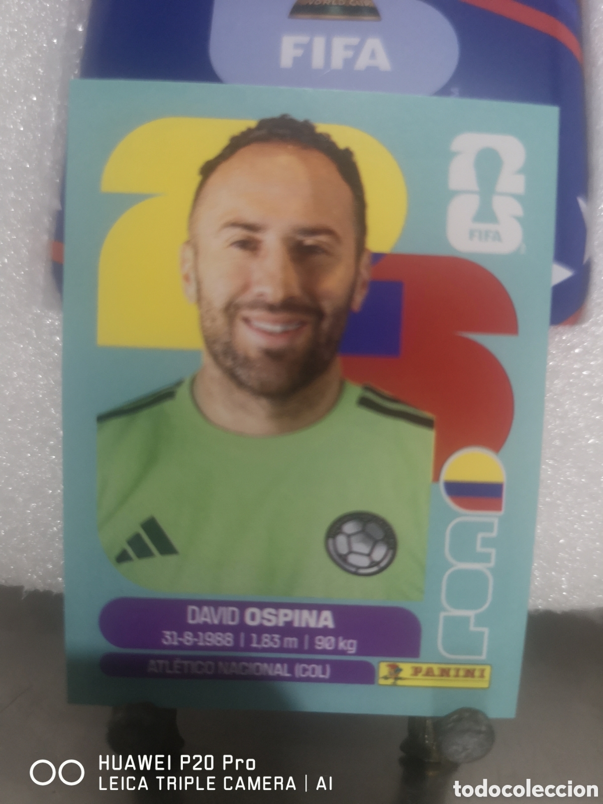 Cromos de F&uacute;tbol: FIFA WORLD CUP MUNDIAL 2026 DAVID OSPINA - COL 3