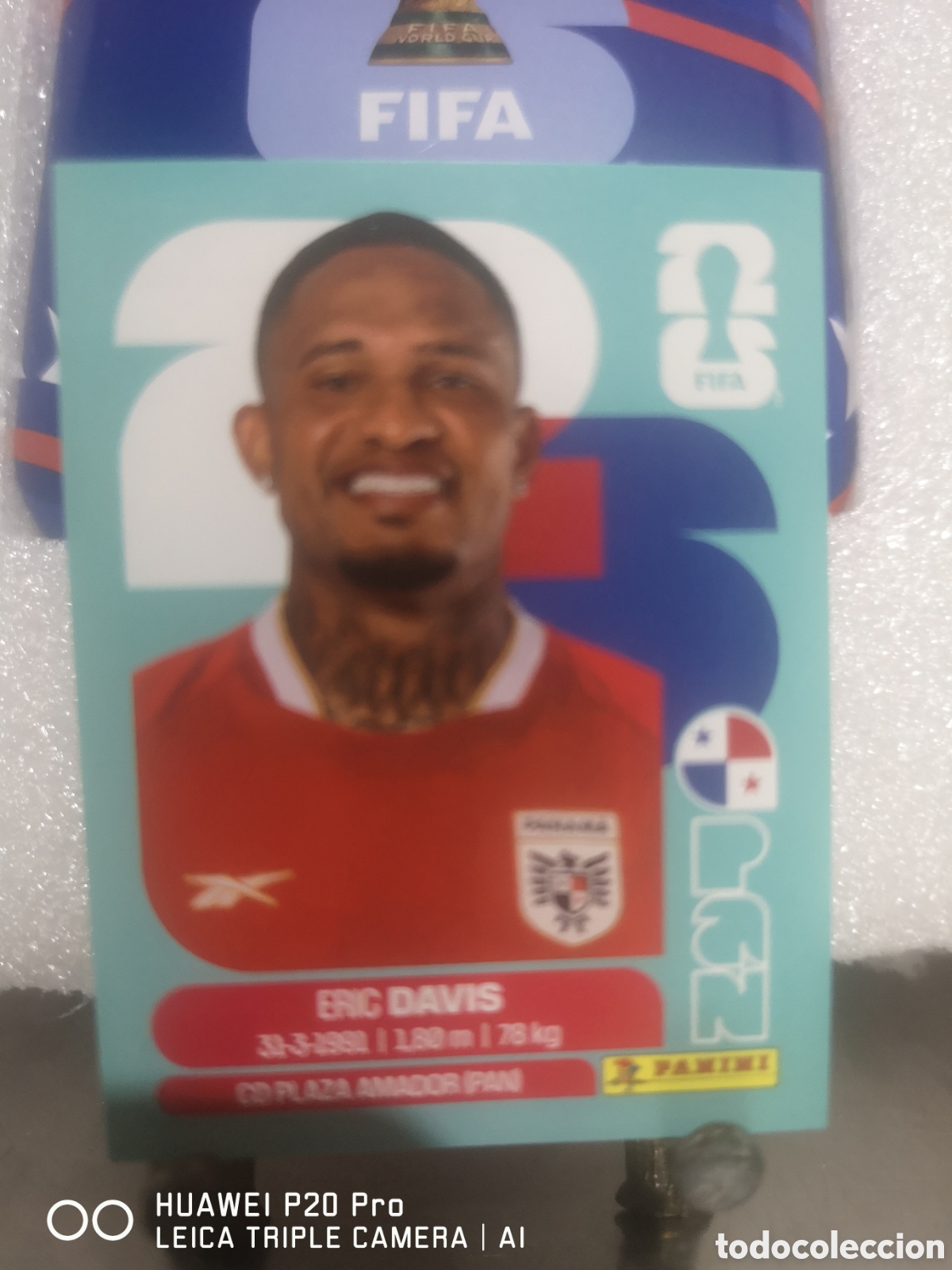 Cromos de F&uacute;tbol: FIFA WORLD CUP MUNDIAL 2026 ERIC DAVIS - PAN 7