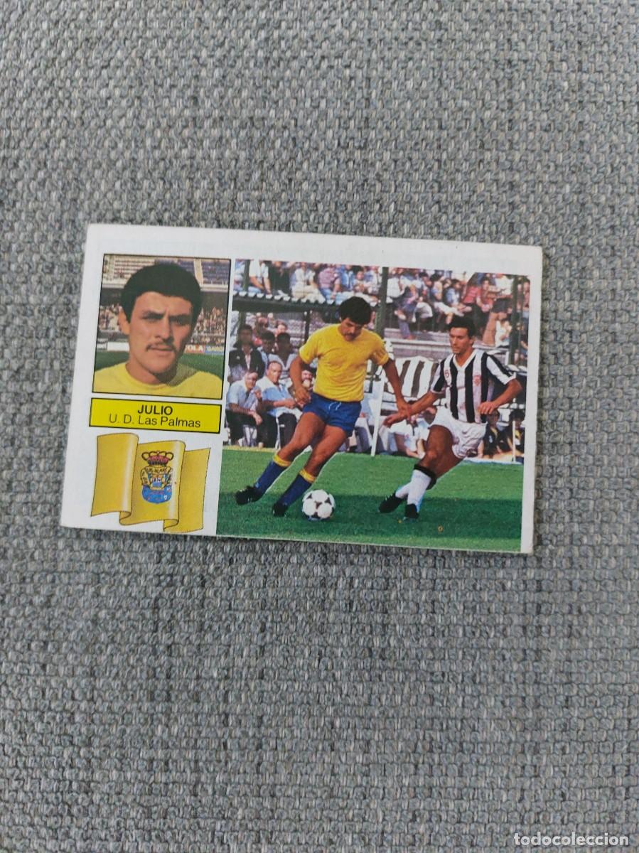 Cromos de F&uacute;tbol: 1982 1983 82 83 JULIO UD LAS PALMAS EDICIONES ESTE SIN PEGAR NUNCA PEGADO
