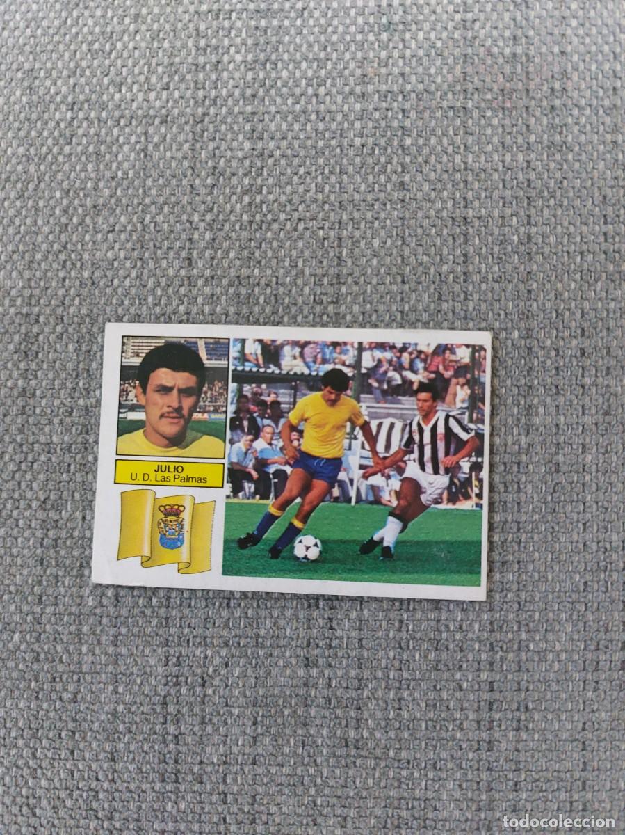 Cromos de F&uacute;tbol: 1982 1983 82 83 JULIO UD LAS PALMAS EDICIONES ESTE SIN PEGAR NUNCA PEGADO